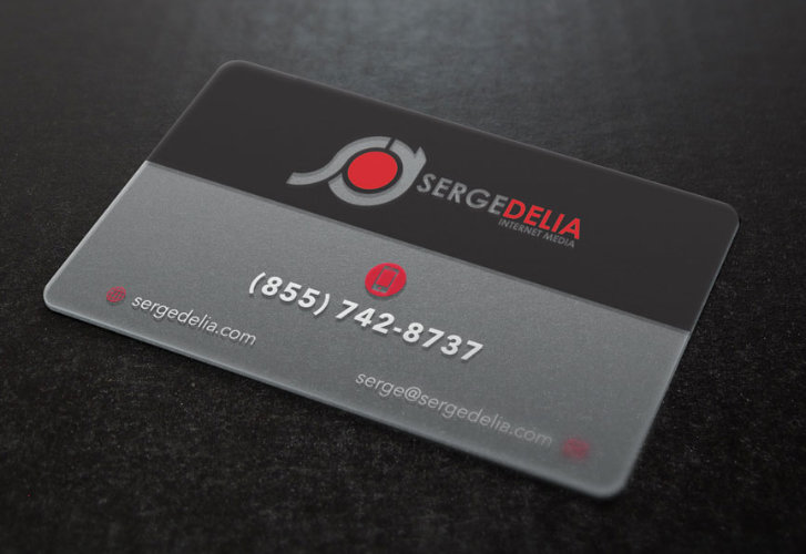 Translucent Business Cards