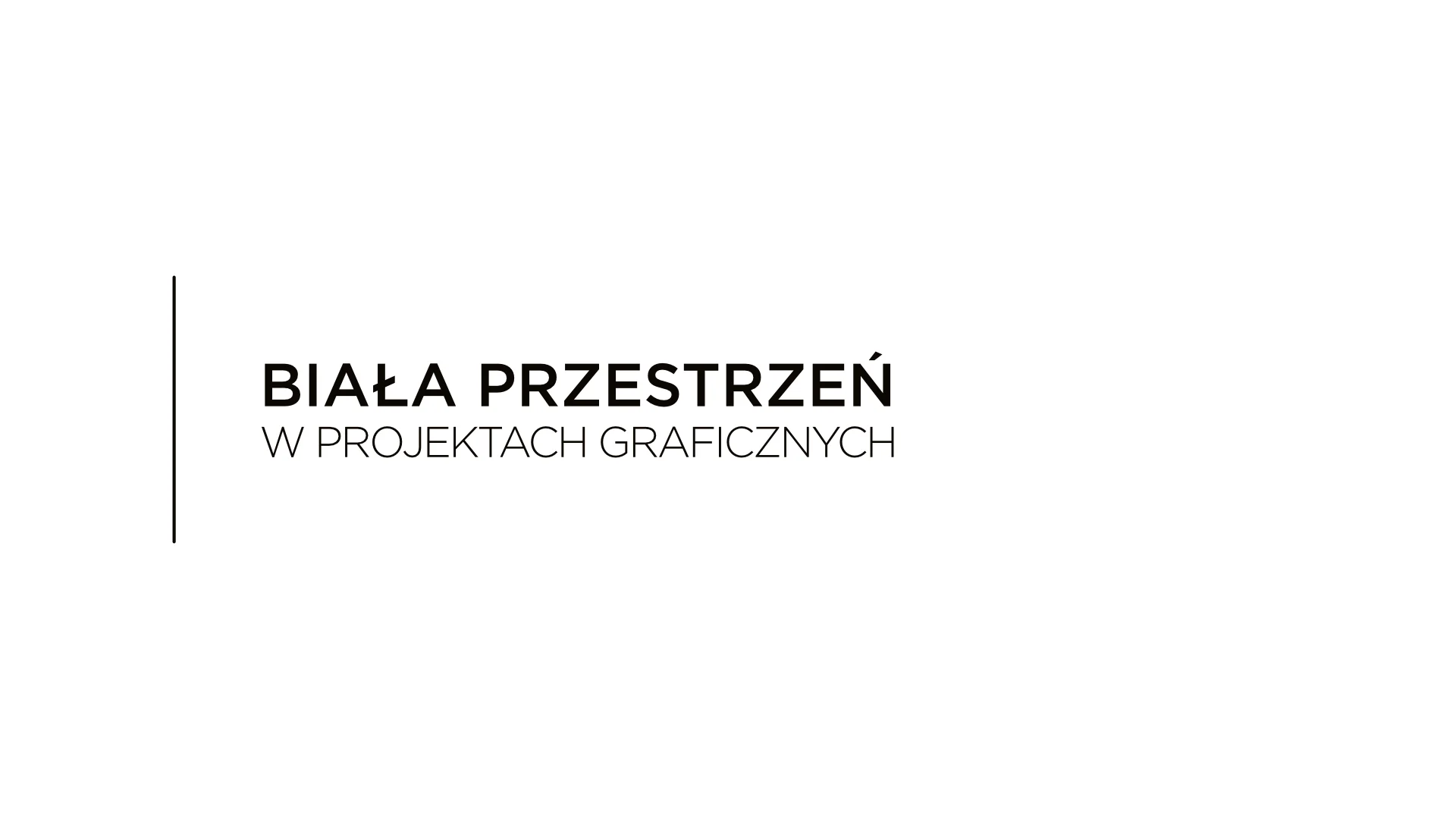 Potęga białej przestrzeni w projektach graficznych
